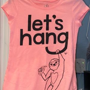 pink sloth shirt